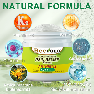 Beevana™🔥Bee Venom Crema para terapia de huesos y articulaciones🤩Recuperación de cuerpo completo